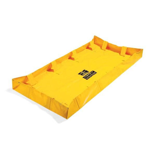 PIG Collapse-A-Tainer Lite Spill Containment Berm Yellow 8' L x 4' W x 8