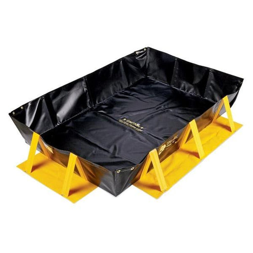 PIG Collapse-A-Tainer Spill Containment Berm 8' L x 6' W x 1' H