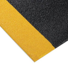 Load image into Gallery viewer, TuffGrit Comfort Anti-Fatigue Mat, 3&#39;x5&#39; Black with Yellow Border