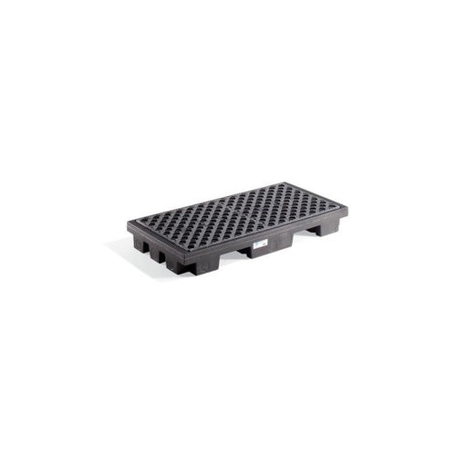 PIG 2-Drum Poly Deck with Pallet Jack Pockets Without Drain 52