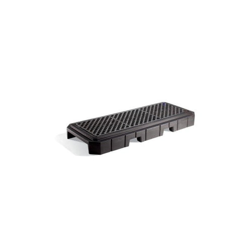 PIG Heavy-Duty 3-Drum Poly Spill Containment Pallet With Drain 83