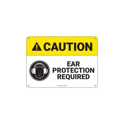 PIG Ear Protection Required Sign 10