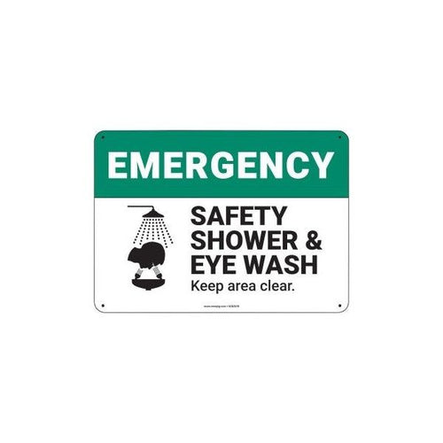 PIG Safety Shower & Eye Wash Sign 14