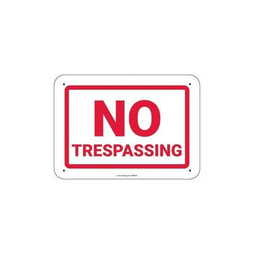 PIG No Trespassing Sign 14