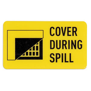 Storm Drain Utility Sign, Cover During Spill, 10PK