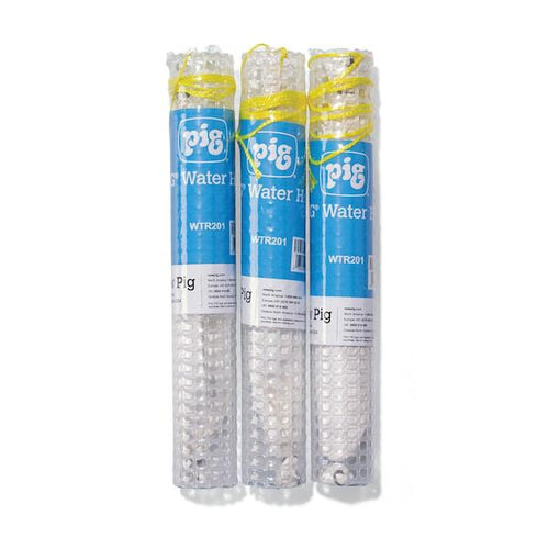 Water Hog, ext. dia. 1.5in x 11in L, Each absorbs up to 7.2 oz., 3PK