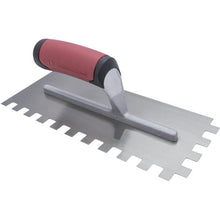 Load image into Gallery viewer, Marshalltown NT670 Ntch Trowel-1/2 X 1/2 X 1/2 SQ-Soft Grip Hdl (6/Pack)