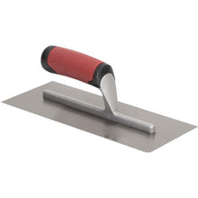 Load image into Gallery viewer, Marshalltown NT680 Ntch Trowel-1/8 X 1/8 X 1/16 Flat V-Soft Grip Hdl