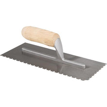 Load image into Gallery viewer, Marshalltown NT960 11"x4-1/2" NOTCHED TROWEL - 3/16x1/4x1/2 FLAT V (6/Pack)
