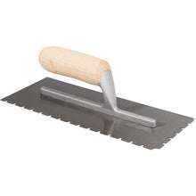 Load image into Gallery viewer, Marshalltown NT961 11"x4-1/2" NOTCHED TROWEL - 3/16x1/4x5/16 FLAT V (6/Pack)