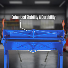 Load image into Gallery viewer, MechMaxx 48” Manual Pan and Box Brake - Heavy Duty, Durable Construction, 12 Gauge Mild Steel, 135° Bending Angle, Individual Bending Fingers" PB4812
