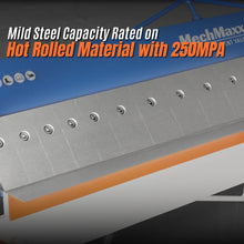 Load image into Gallery viewer, MechMaxx 48" Manual Pan and Box Brake - 16 Gauge Mild Steel Capacity, 135° Bending Angle, 16 Precision Fingers, Durable Construction for Accurate Bends"