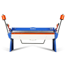 Load image into Gallery viewer, MechMaxx 80-inch Manual Sheet Metal Brake - 12 Gauge Bending Capacity, Adjustable Fingers, 6 Ft. Heavy-Duty Steel Construction for Precision Bending PB8012