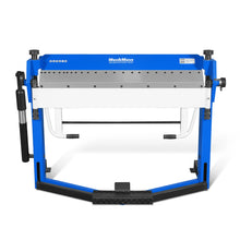 Load image into Gallery viewer, MechMaxx 50-Inch Foot Clamp Pan and Box Brake, Light Duty Sheet Metal Folding Machine, 0–135° Bending Angle, 1.9" Clamping Lift, 2" Box Depth PBA5014