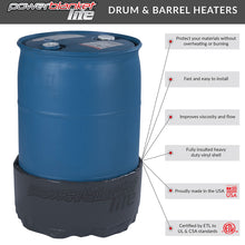 Load image into Gallery viewer, Drum Heater for 15 Gallon Drums, Preset 145°F, 120V