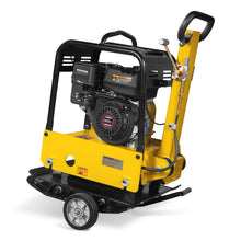 Load image into Gallery viewer, MechMaxx 9 HP Reversible Plate Compactor with Wheel Kit and Extension Plates, 6750 lb Centrifugal Force, PC180Z