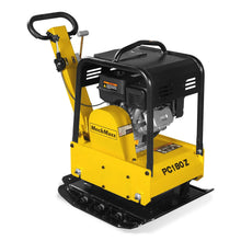 Load image into Gallery viewer, MechMaxx 9 HP Reversible Plate Compactor with Wheel Kit and Extension Plates, 6750 lb Centrifugal Force, PC180Z
