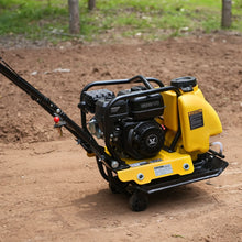 Load image into Gallery viewer, MechMaxx 5.8 HP Vibratory Plate Compactor with Wheel Kit, 3150 lb Centrifugal Force for Soil, Gravel, Asphalt and Paver Base, PC80Z