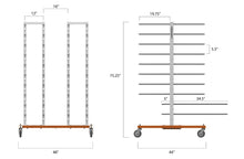 Load image into Gallery viewer, PaintLine PDRAD.SHF PDRAD Shelf Arms (40 pack)