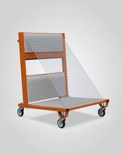 Load image into Gallery viewer, PaintLine PFFDM.ANG Pro Face Frame &amp; Door Mover - 25 Slots, Angled Base (5 degrees)