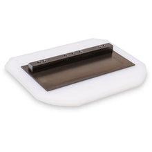 Load image into Gallery viewer, Marshalltown PM7372ELG 8" X 10.5" Steel Reinforced Plastic Combo Trowel Blade (4/Pack)