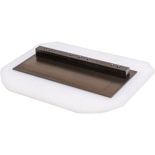 Load image into Gallery viewer, Marshalltown PM7372ELG 8" X 10.5" Steel Reinforced Plastic Combo Trowel Blade (4/Pack)