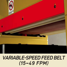Load image into Gallery viewer, 25-Inch Wide Belt Sander, 15 HP, 460V 3Ph (WB-25)