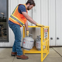 Load image into Gallery viewer, PIG® Steel Cylinder Storage Cabinet