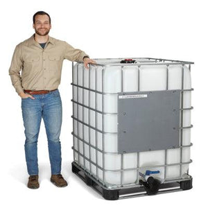 330 Gallon Caged Poly IBC Tote