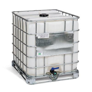 Rebottled 275 Gallon Caged Poly IBC Tote