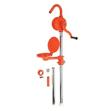 Load image into Gallery viewer, Wesco Iron Rotary Hand Drum Pump with Drip Pan