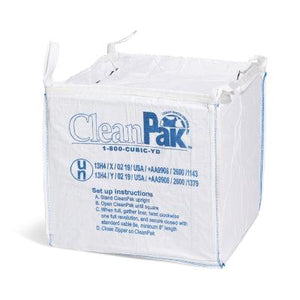 Clean-Pak™ Zipper Top Bulk Bag