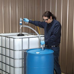 FTI .5 HP Air-Operated IBC Tote Pump System with PFS Pick-Up Tube