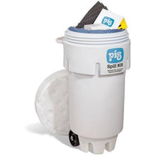 Load image into Gallery viewer, PIG® Spill Kit in 50-Gallon Wheeled Overpack Salvage Drum