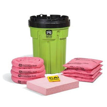Load image into Gallery viewer, PIG® HazMat Spill Kit in 30-Gallon High-Visibility Container