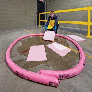PIG® HazMat Spill Kit in 55-Gallon High-Visibility Economy Container