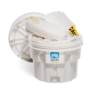 PIG® Oil-Only Spill Kit in 20-Gallon Overpack Salvage Drum