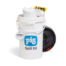 Load image into Gallery viewer, PIG® Oil-Only Spill Kit in Bucket
