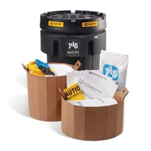 Load image into Gallery viewer, PIG® UV-Resistant Oil-Only Spill Kit in 95-Gallon Overpack Salvage Drum