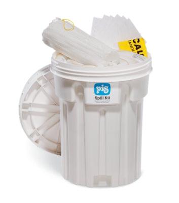 PIG® Oil-Only Spill Kit in 30-Gallon Overpack Salvage Drum