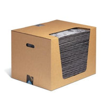 Load image into Gallery viewer, PIG® Gray Ham-O® Absorbent Mat Pad in Dispenser Box