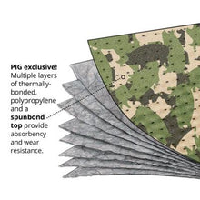 Load image into Gallery viewer, PIG® Green Ham-O® Absorbent Mat Roll in Dispenser Box
