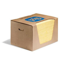 Load image into Gallery viewer, PIG® High-Visibility Absorbent Mat Pad in Dispenser Box