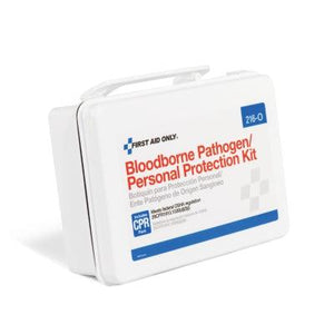 Bloodborne Pathogen Spill Cleanup Kit with CPR Pack