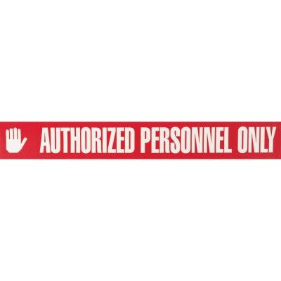 INCOM® Authorized Personnel Floor Marking Tape