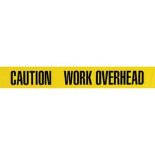 Load image into Gallery viewer, INCOM® Caution Work Overhead Barricade Tape