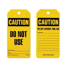 Load image into Gallery viewer, INCOM® Caution Do Not Use Lockout Tags