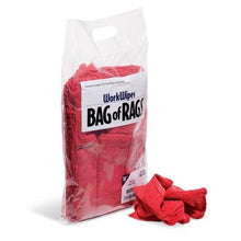 Load image into Gallery viewer, WorkWipes® Red Shop Towels in Bag