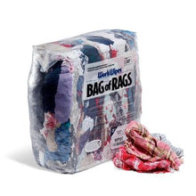 Load image into Gallery viewer, WorkWipes® Reclaimed Colored Flannel in Bag