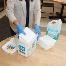 Load image into Gallery viewer, PIG® Bucket of Cleaning Wipes - Add Your Own Disinfectant